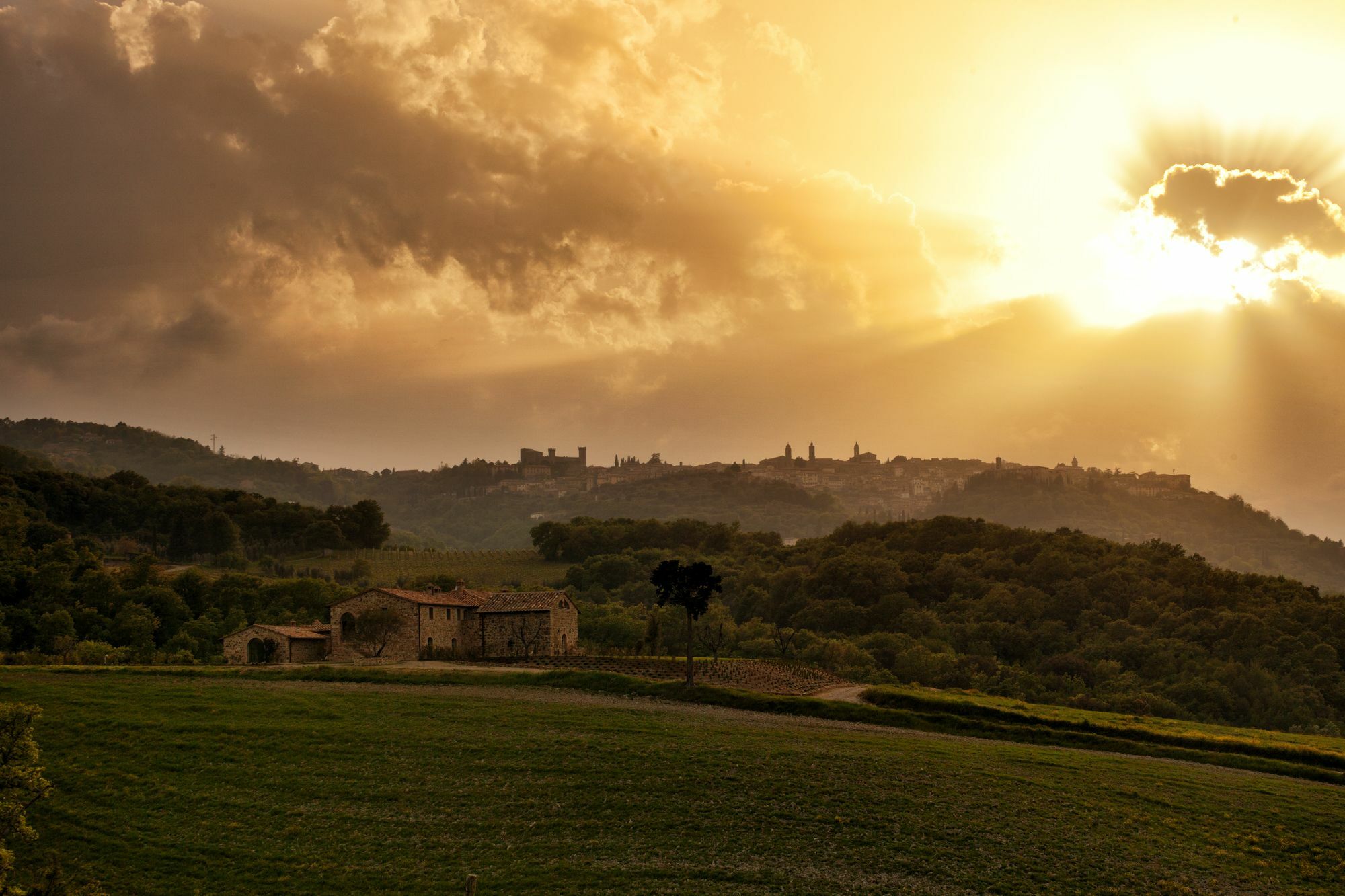 Villa Casanova Di Neri Relais à Montalcino Extérieur photo